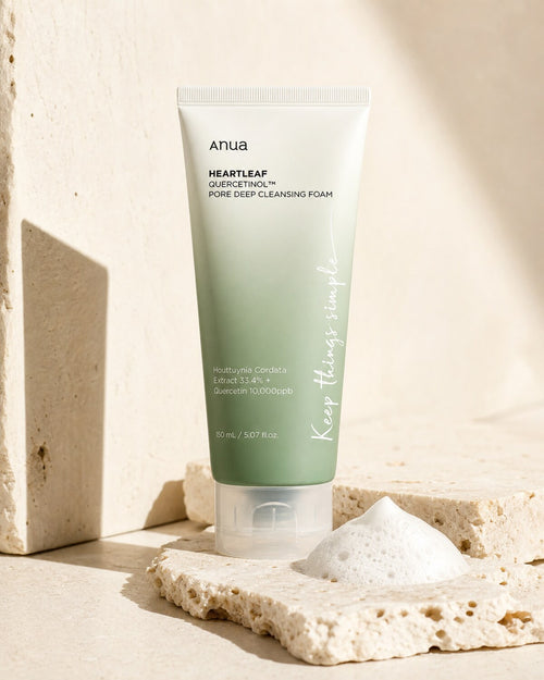 Anua Heartleaf Quercetinol Pore Deep Cleansing Foam 150ML