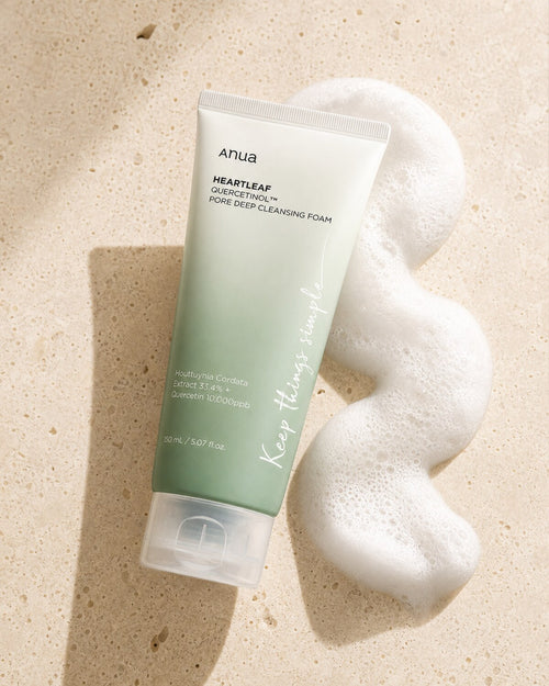 Anua Heartleaf Quercetinol Pore Deep Cleansing Foam 150ML