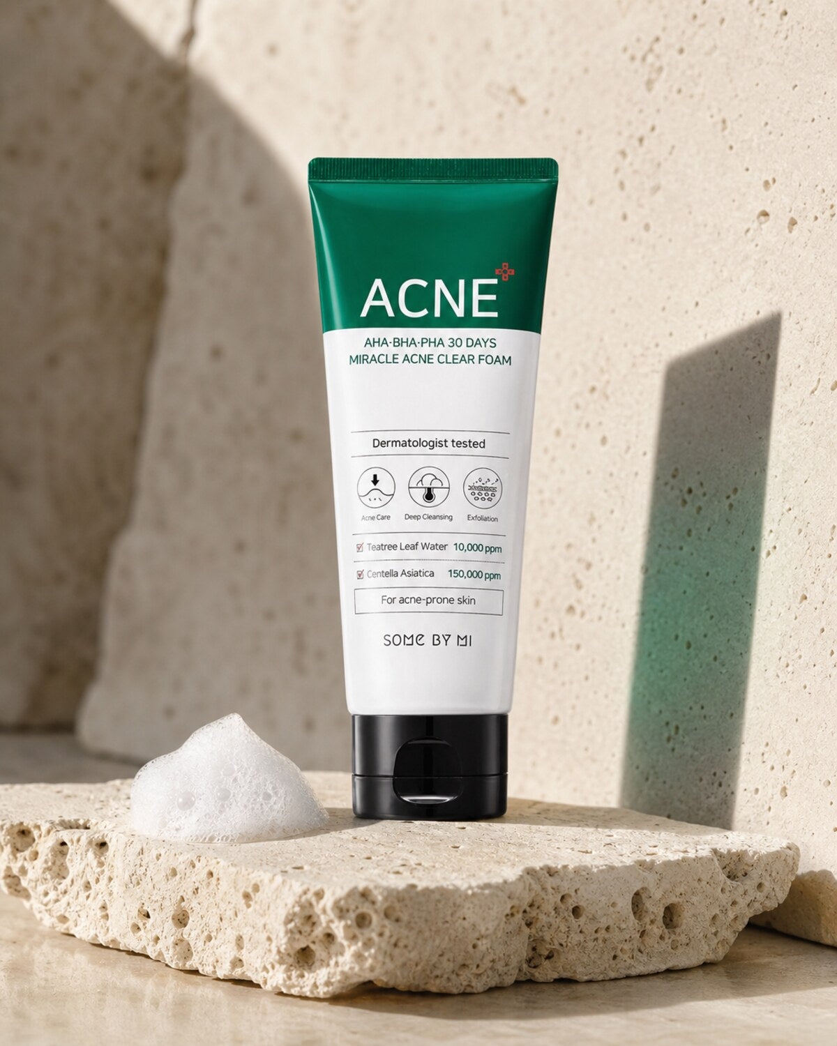 SOME BY MI AHA-BHA-PHA 30 Days Miracle Acne Clear Foam 100ml
