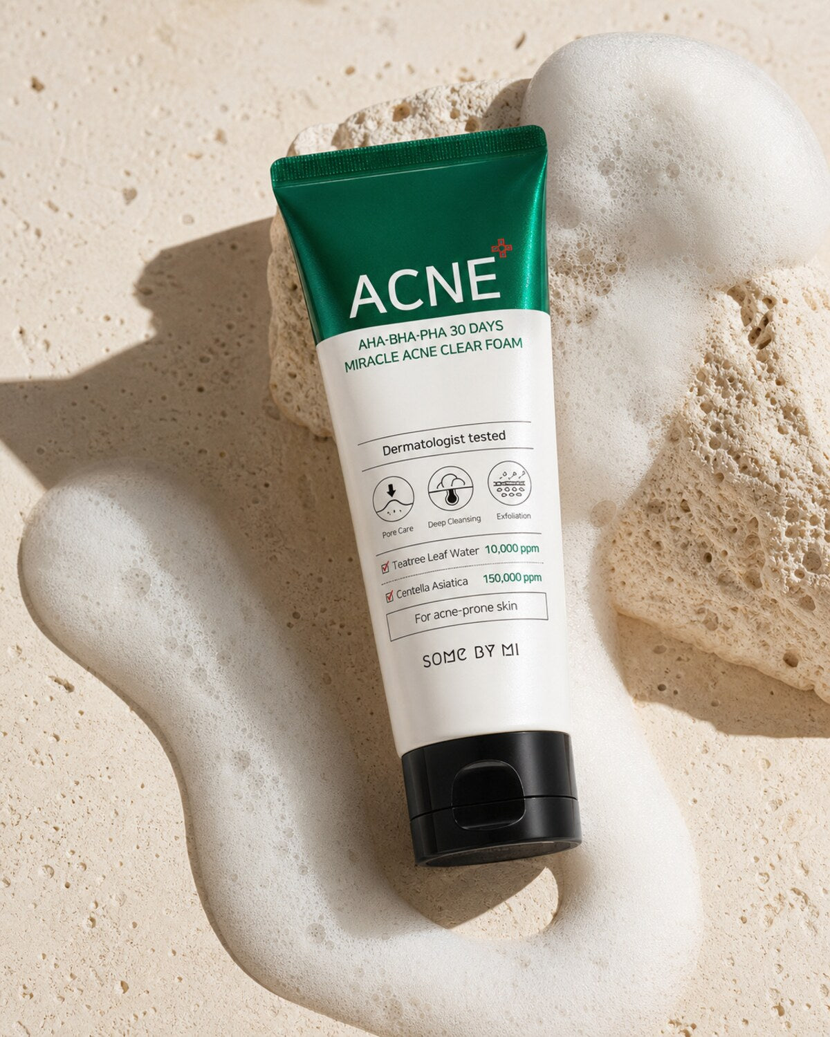 SOME BY MI AHA-BHA-PHA 30 Days Miracle Acne Clear Foam 100ml