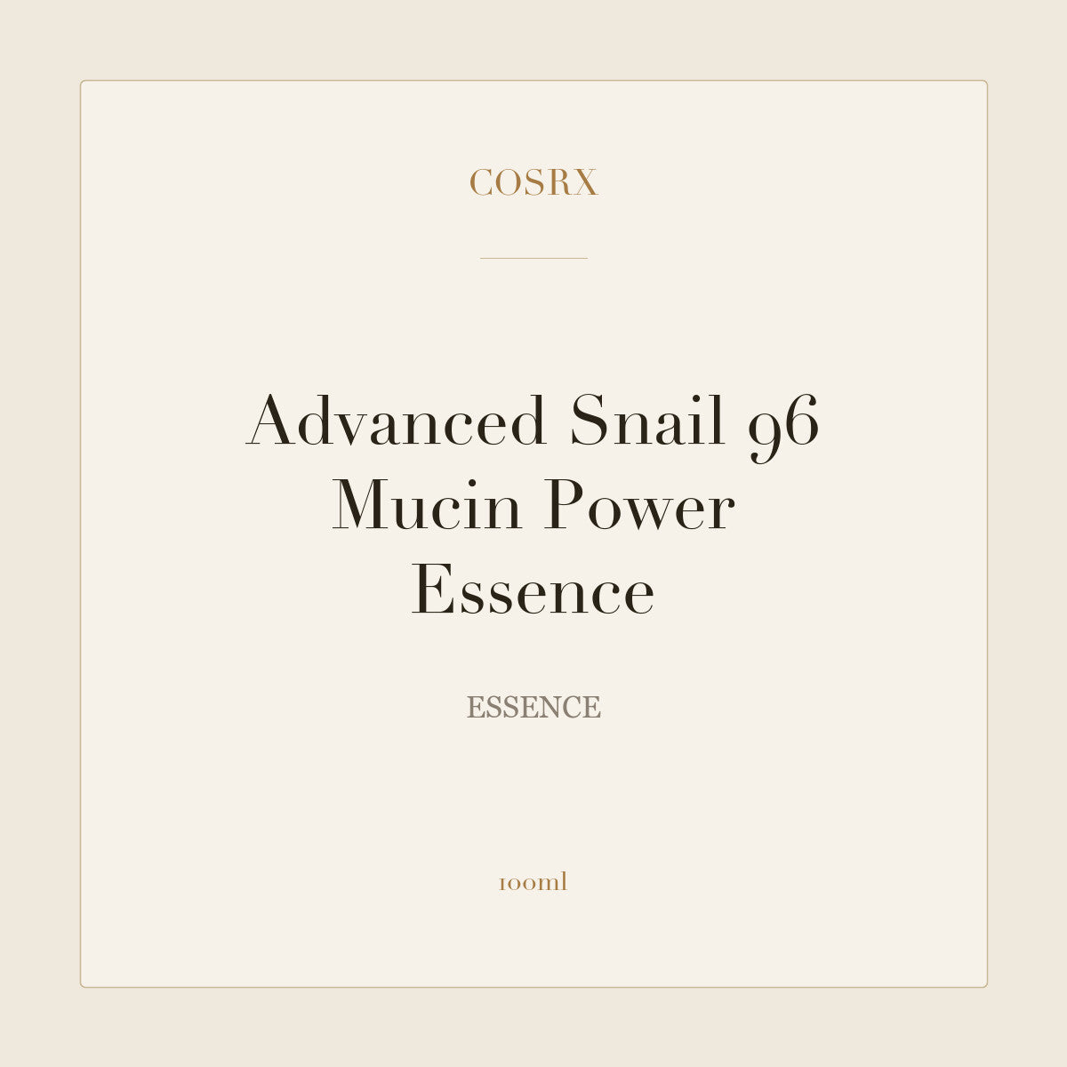 COSRX Advanced Snail 96 Mucin Power Essence