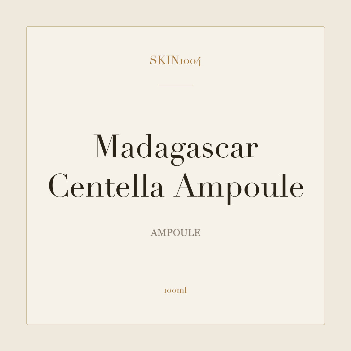 SKIN1004 Madagascar Centella Ampoule